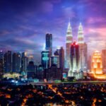 Downtown district Kuala Lumpur skyline, Kuala Lumpur Malaysia